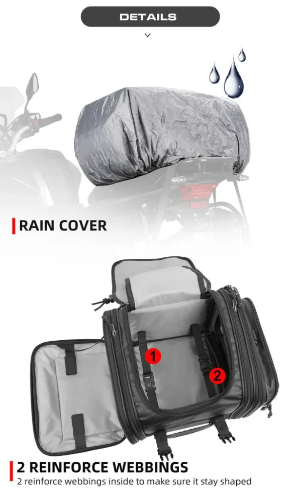 RHINOWALK - brašna na sedadlo Deluxe 19 - 26 L