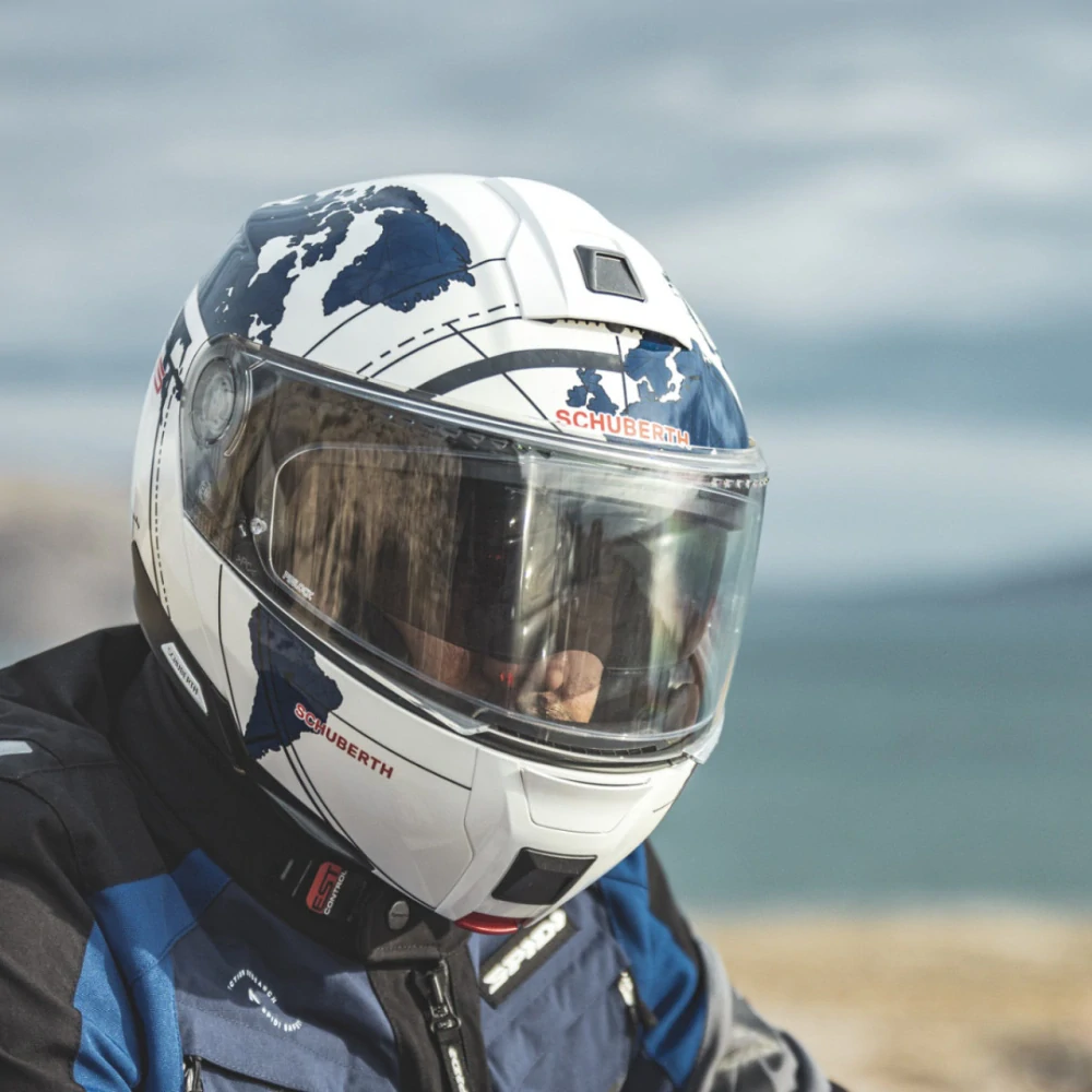 SCHUBERTH Vyklápěcí moto přilba C5 Globe Blue