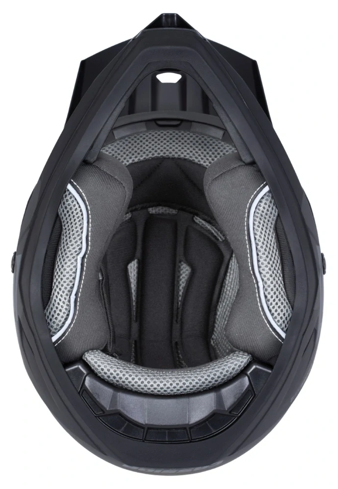 CASSIDA Dětská motocrosová přilba Cross Cup 2 Alta Junior černá/matná/šedá