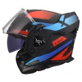 LS2 překlopná přilba FF901 ADVANT X NOVA MATT BLACK RED BLUE-06