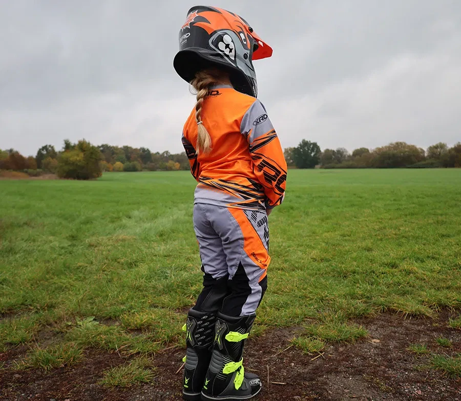 Dětská helma XRC MX Ducker orange