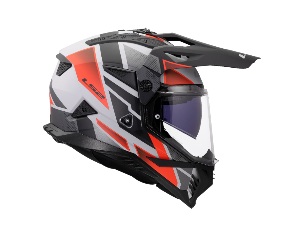 LS2 Enduro moto přilba MX702 PIONEER II BLOCK GREY RED-06