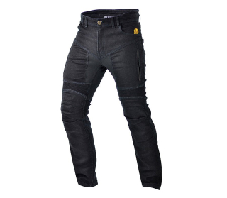 TRILOBITE pánské kalhoty 661 PARADO SLIM FIT černé prodloužené