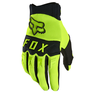 FOX MX pánské rukavice DIRTPAW GLOVE fluo yellow 