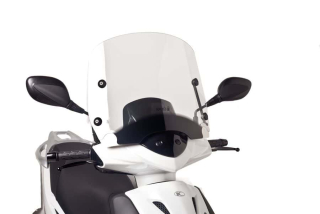 PUIG plexi štít vysoký KYMCO Agility City+ 125/125i s držákem 