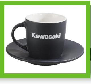 Kawasaki Šálek s podšálkem sada 6ks