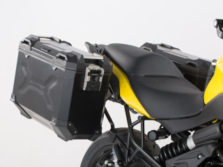 sada bočních kufrů TraX Adventure 45/45 L černé