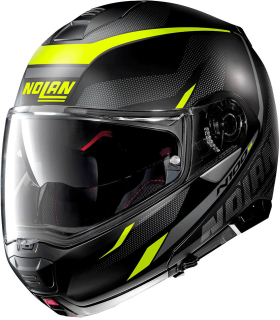 NOLAN Výklopná moto přilba N100-5 Lumiére N-Com Flat Black 37