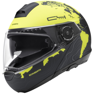 Přilba výklopná SCHUBERTH C4 PRO Magnitudo Yellow
