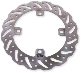 DELTA Kotouč brzdový nerezový - zubatý desing Wave - Kawasaki KX85 / 01-20+KX100 / 01-18