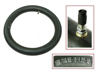 Duše zesílená 18" (pro zadní kolo / ventilek TR4 / síla stěny 3,00mm)
