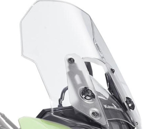Turistické plexi (čiré) pro Kawasaki Versys 1000 originál