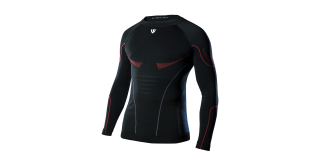 termotriko s dlouhým rukávem Hero Long sleeve - light, UNDERSHIELD (černá)