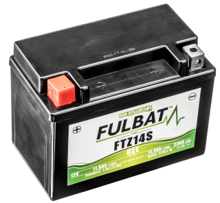 baterie 12V, YTZ14S, 11,2Ah, 230A, bezúdržbová MF SLA 150x88x110, FULBAT FTZ14S GEL