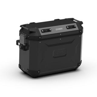 kufr boční hliníkový KAPPA MONOKEY K'FORCE levý 37L  černý