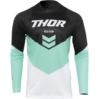 THOR dres SECTOR CHEV černá/mátová