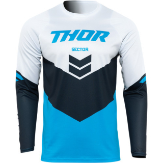 THOR dres SECTOR CHEV modrá/tm.modrá