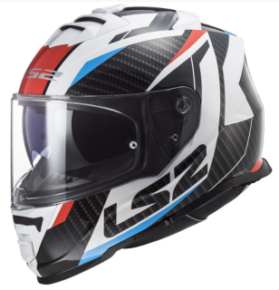 LS2 Integrální moto přilba FF800 STORM II RACER Red Blue