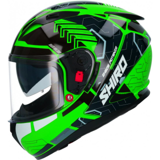 Přilba Shiro Sh-605 Potenza Green 