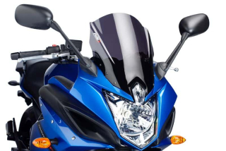 Plexi štít PUIG 5547F RACING tmavá kouřová Yamaha  XJ/FZ6R DIVERSION F 10-16