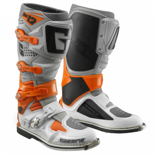 GAERNE motokrosové boty SG 12 orange/grey/white