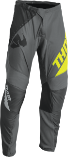 THOR kalhoty Sector Edge šedá/žlutá