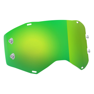SCOTT Náhradní sklo do brýlí PROSPECT/FURY SGL Works green Chrome AFC 