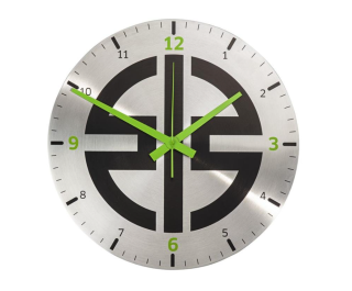 Nástěnné hodiny Kawasaki s logem River Mark