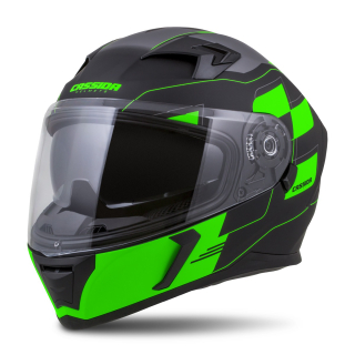 CASSIDA Integrální moto přilba 3.0 ROXOR zelená