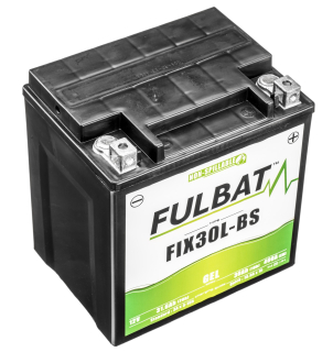 Bezúdržbová motocyklová baterie FULBAT FIX30L-BS GEL (YIX30L-BS)