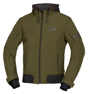 IXS Softshellová moto bunda SO MOTO zelená 