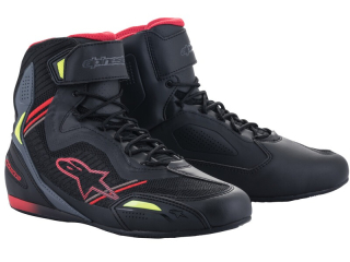 Boty Faster-3 Rideknit, Alpinestars černé/červené/žluté 