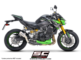 SC-PROJECT KAWASAKI Z900 (2020-2024) E5 S1 CR-T tlumič výfuku Titanium