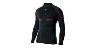 UNDERSHIELD termotriko s dlouhým rukávem Hero Turtle Neck- Warm Plus černé