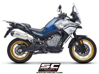 SC-PROJECT X-Plorer II titanový výfuk CFMoto 800MT (2022–2024)