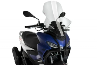 Plexi štít PUIG 21482H V-TECH LINE TOURING kouřové Aprilia SR GT 125