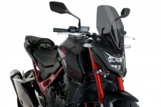 Plexi štít PUIG NEW. GEN TOURING 21480F tmavá kouřová HONDA CB750 HORNET 2023-