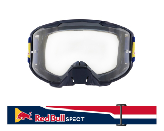 Brýle REDBULL Spect Strive (matné tmavě modré, čiré plexi)