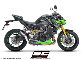 SC-PROJECT KAWASAKI Z900 (2020-2024) E5 S1 CR-T tlumič výfuku carbon