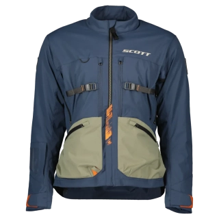 SCOTT Pánská textilní moto bunda JACKET SUPERLIGHT METAL BLUE DUST GREY