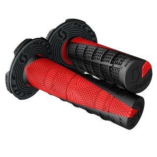 SCOTT Grip DUECE+DONUTS BLACK/NEON RED