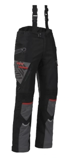 MBW Pánské textilní moto kalhoty MEMPHIS BLACK