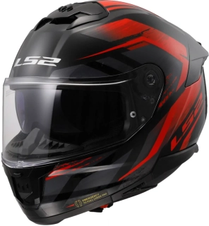 LS2 Integrální moto přilba FF808 STREAM II FURY BLACK RED