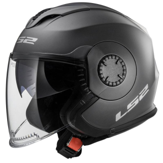 LS2 Otevřená moto přilba LS2 OF570 Verso matt black