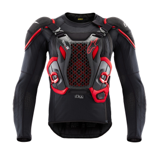 AIRBAGOVÁ VESTA TECH-AIR®OFF-ROAD SYSTEM, ALPINESTARS (ČERNÁ/ČERVENÁ) 