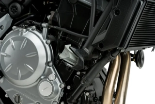 Padací rámy protektory PUIG R19 Šedé - Kawasaki Z500 2024-