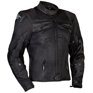 MBW Pánská i dámská textilní moto bunda AIR DRY černá 