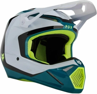 Přilba FOX motokrosová V1 Nitro Maui Blue