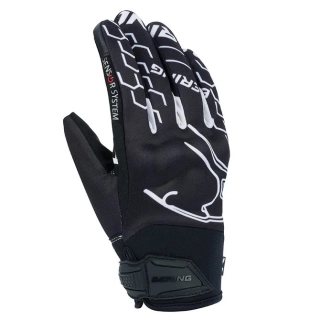 BERING Dámské textilní moto rukavice Gant Lady Walshe černé