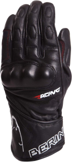 BERING Pánské kožené moto rukavice TROOP-R černé